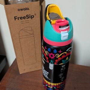 Colorful Floral Water Bottle